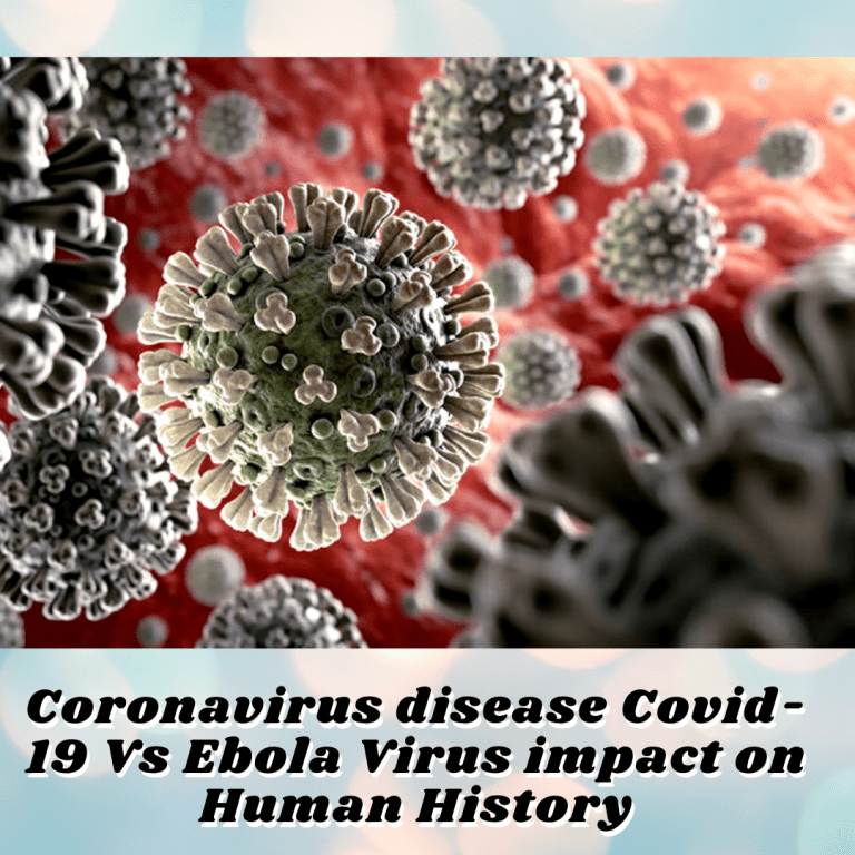 Coronavirus disease Covid-19 Vs Ebola Virus impact on Human History