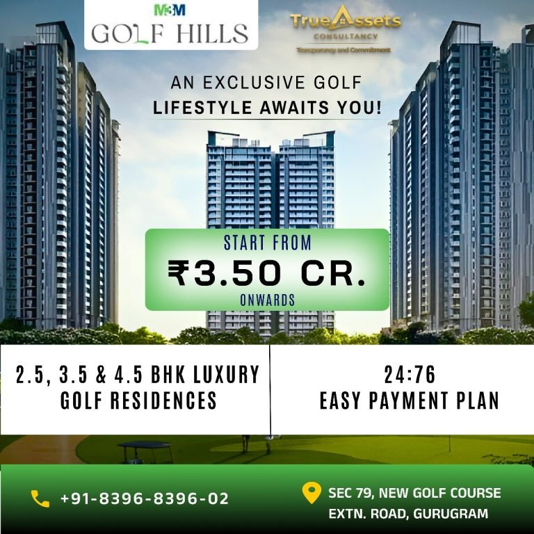 M3M Golf Hills Sector 79 Gurugram