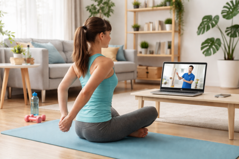 Online Physiotherapy for Posture Correction: Improve Your Posture from Home