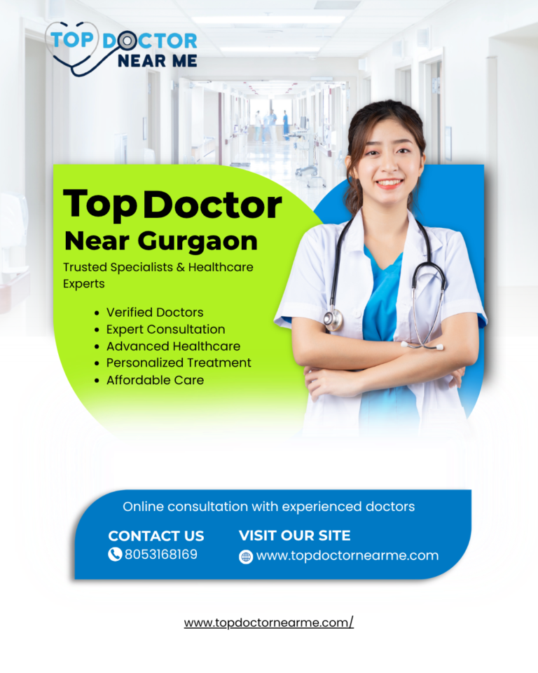 Top Doctor Near Gurgaon: Trusted Healthcare Experts for Quality Medical Care